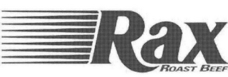 RAX ROAST BEEF logo