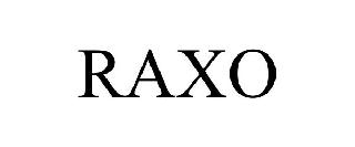 RAXO logo