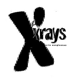 RAY BAN XRAYS SERIOUS SPORTS SUNGLASSES logo