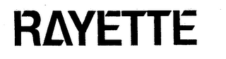 RAYETTE logo