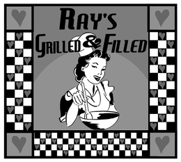 RAY'S GRILLED & FILLED logo
