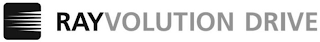 RAYVOLUTION DRIVE logo