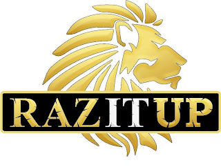 RAZ IT UP logo