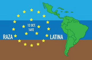 RAZA 12 OCT. 1492 LATINA logo