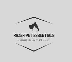 RAZER PET ESSENTIALS AFFORDABLE HIGH QUALITY PET PRODUCTS logo