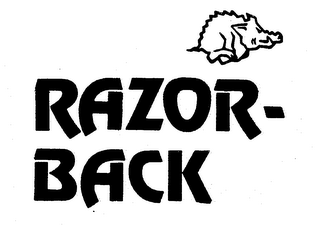 RAZOR-BACK logo