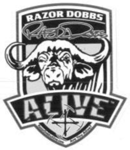 RAZOR DOBBS RAZOR DOBBS ALIVE  WWW.RAZORDOBBSALIVE.COM ARE YOU ALIVE? logo