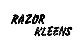 RAZOR KLEENS logo