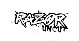 RAZOR UNCUT logo
