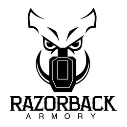 RAZORBACK ARMORY logo