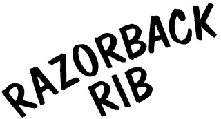 RAZORBACK RIB logo