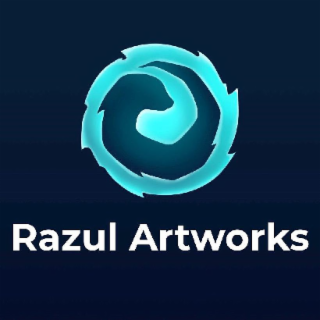 RAZUL ARTWORKS logo