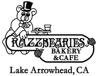 RAZZBEARIES BAKERY & CAFE LAKE ARROWHEAD, CA logo