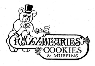 RAZZBEARIES' COOKIES & MUFFINS logo