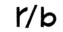 R/B logo