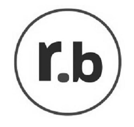 R.B logo