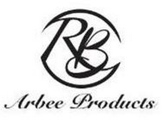 RB ARBEE PRODUCTS logo