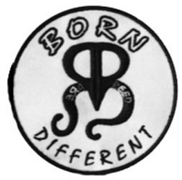 RB BORN DIFFERENT RARE BREED logo