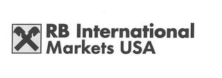 RB INTERNATIONAL MARKETS USA logo