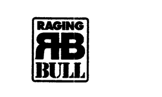 RB RAGING BULL logo