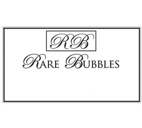 RB RARE BUBBLES logo