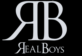 RB REAL BOYS logo