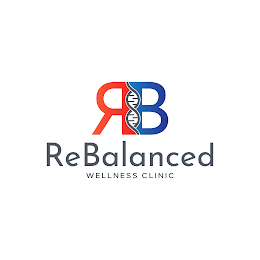 RB REBALANCED WELLNESS CLINIC logo