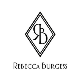 RB REBECCA BURGESS logo