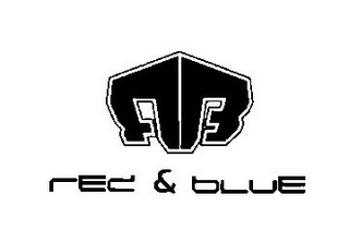 RB RED & BLUE logo