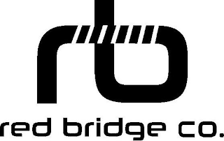 RB RED BRIDGE CO. logo