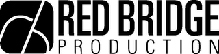 RB RED BRIDGE PRODUCTION logo