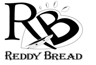 RB REDDY BREAD logo