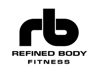 RB REFINED BODY FITNESS logo