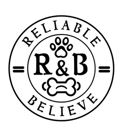 R&B RELIABLE BELIEVE logo