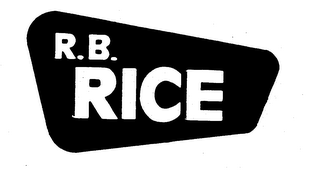 R.B. RICE logo