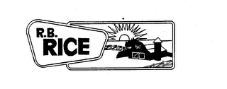 R.B. RICE logo