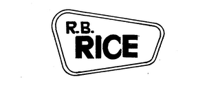 R.B. RICE logo
