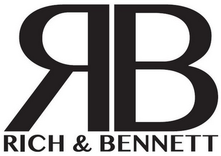 RB RICH & BENNETT logo