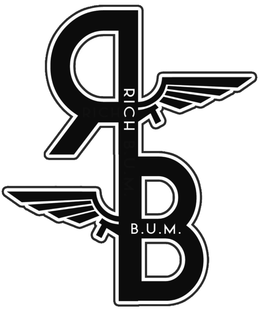 RB RICH B.U.M. logo