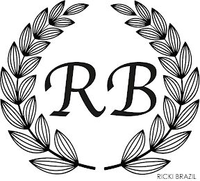 RB RICKI BRAZIL logo