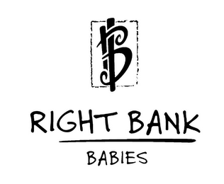 RB RIGHT BANK BABIES logo