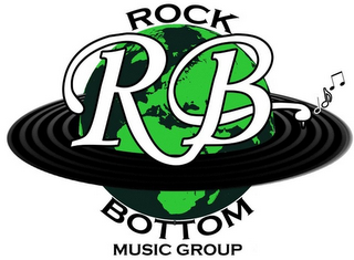 RB ROCK BOTTOM MUSIC GROUP logo