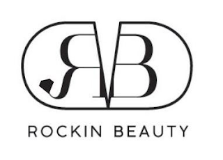 RB ROCKIN BEAUTY logo