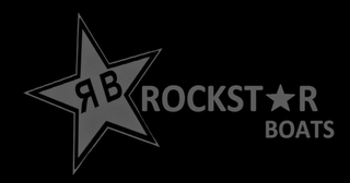 RB ROCKSTAR BOATS logo