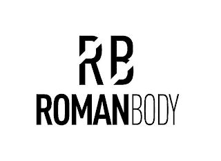 RB ROMAN BODY logo