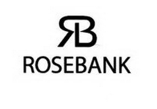 RB ROSEBANK logo