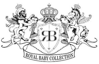 RB ROYAL BABY COLLECTION logo