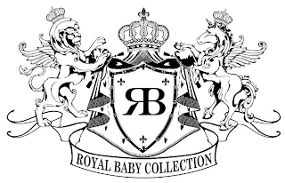 RB ROYAL BABY COLLECTION logo