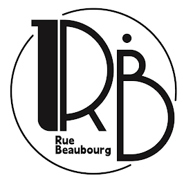 RB RUE BEAUBOURG logo