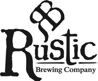 RB RUSTIC BREWING COMPANY logo